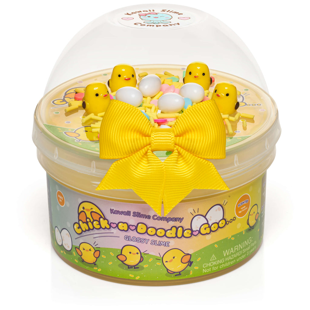 Chick-A-Doodle-Goo Glossy Signature Dome™ Slime