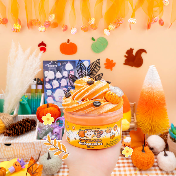 Pumpkin Spice Catpuccino Butter Signature Dome™ Slime – KSC