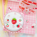 Straw-Bunny Sponge Cake Cloud Creme Signature Dome™ Slime