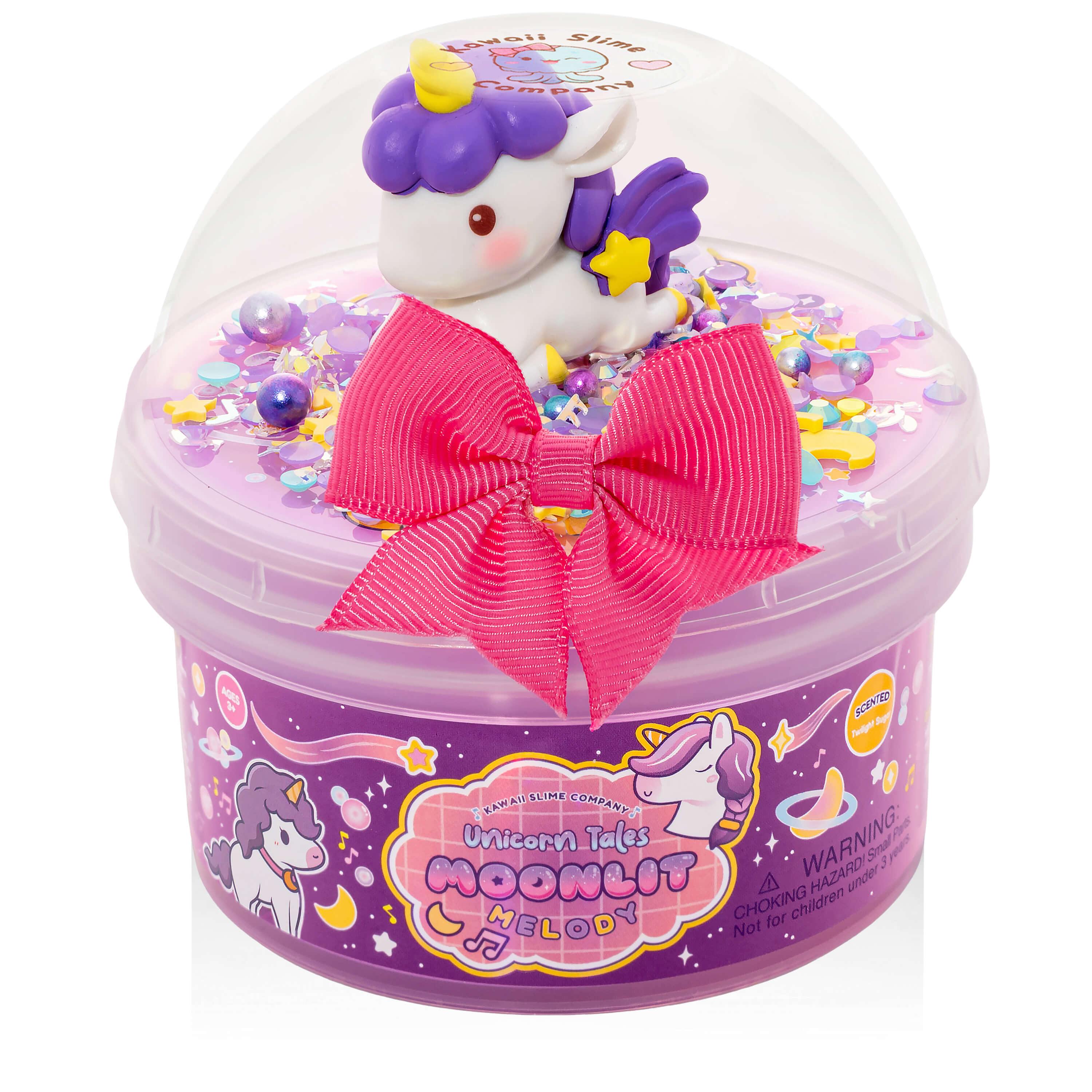 milklim ミルクリーム ユニコーン スウェット ラベンダー♡ファンシー Unicorn Tales Moonlit Melody Butter Signature Dome™ Slime – KSC
