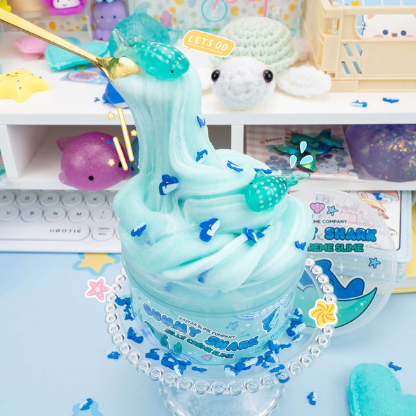 Gummy Shark Jelly Creme Signature Dome™ Slime – KSC