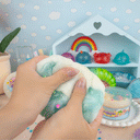 Mermaid Cove Clear Signature Dome™ Slime