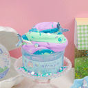 Mermaid Frosting Butter Signature Dome™ Slime