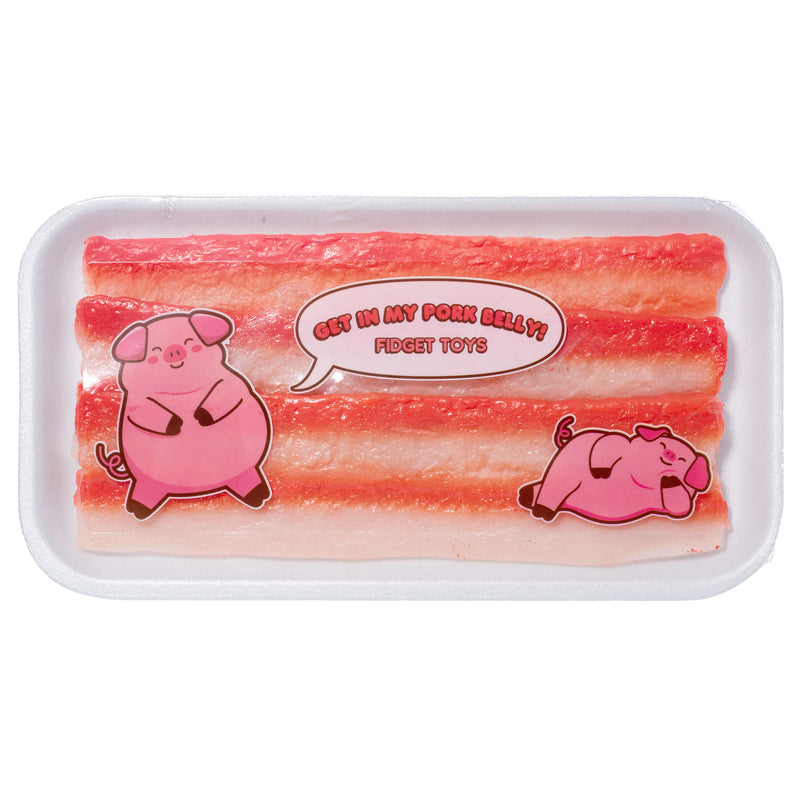 Get In My Pork Belly Fidget Strips Toy