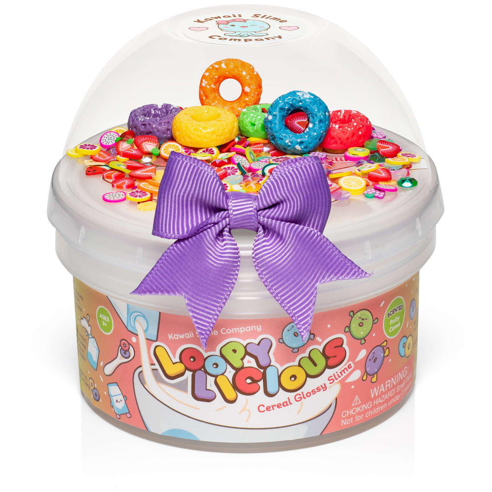 Loopylicious Cereal Glossy Signature Dome™ Slime