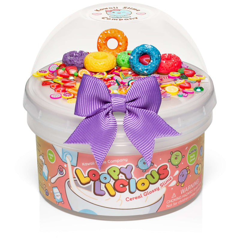 Loopylicious Cereal Glossy Signature Dome™ Slime