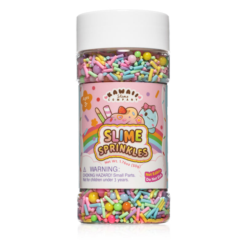 Ice Cream Slime Sprinkles Shaker Jar