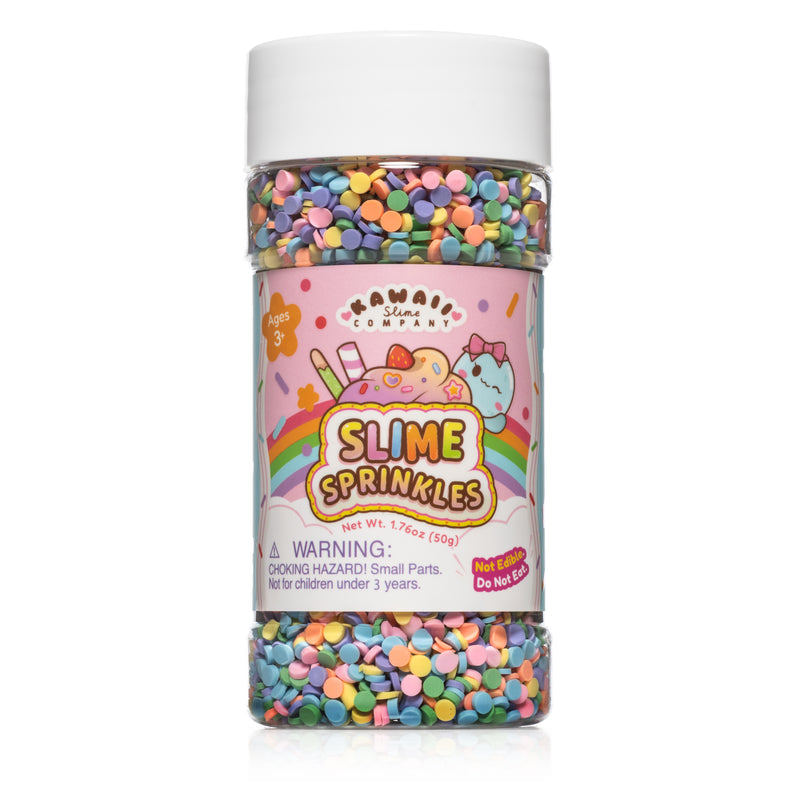 Ice Cream Slime Sprinkles Shaker Jar