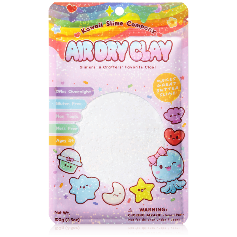 Air hot sale clay slime