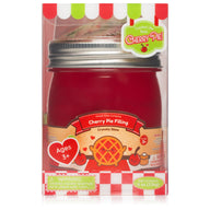 Cherry Pie Filling Jelly Cube Slime