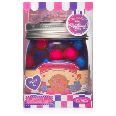 Triple Berry Jelly Cube Pie Filling Slime