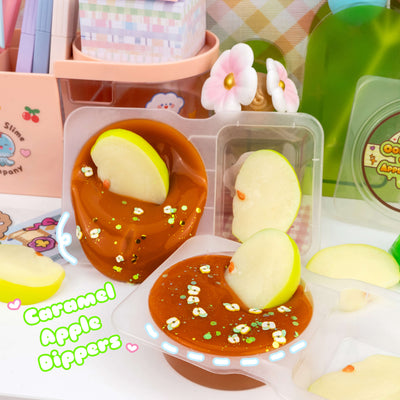 Caramel & Green Apple Dippers Slime
