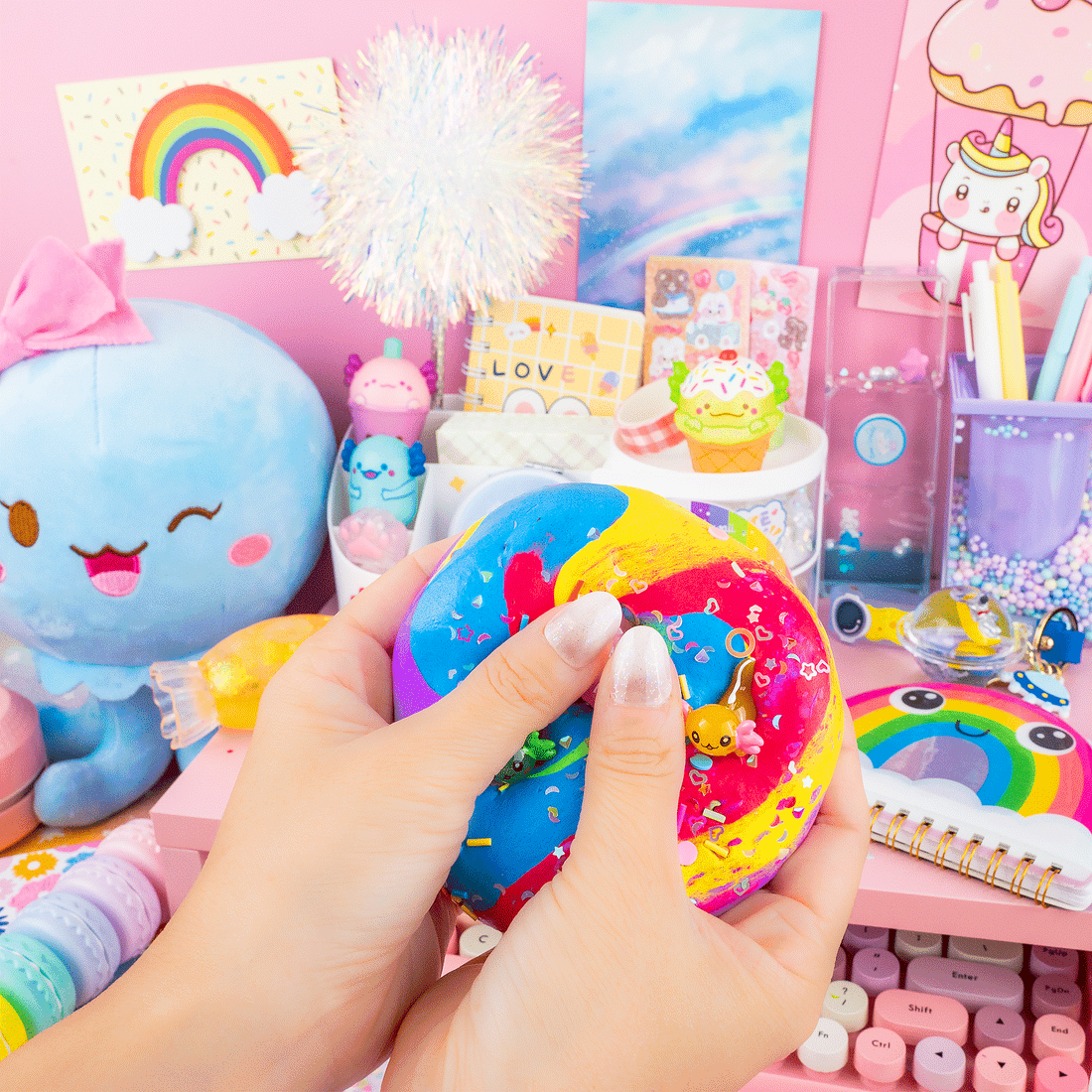 A'lotl Friends Butter Signature Dome™ Slime