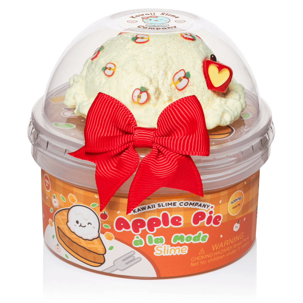 Apple Pie à la Mode Jelly Cube Signature Dome™ Slime