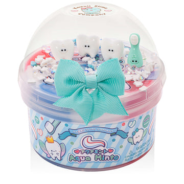 Aqua Minto Glossy Clear Signature Dome™ Slime
