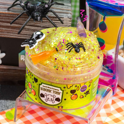 Bubonic Tonic Clear Glitter Signature Dome™ Slime