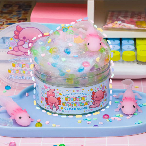 Baby Axolotl Clear Slime – KSC