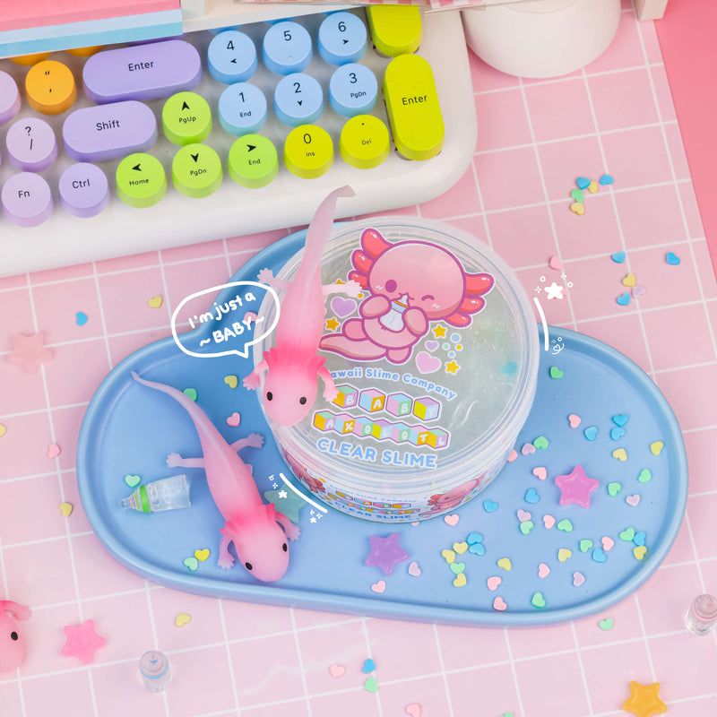 Archie the Axolotl Slime: Pink, Playful, and Punderfully Perfect! #sno