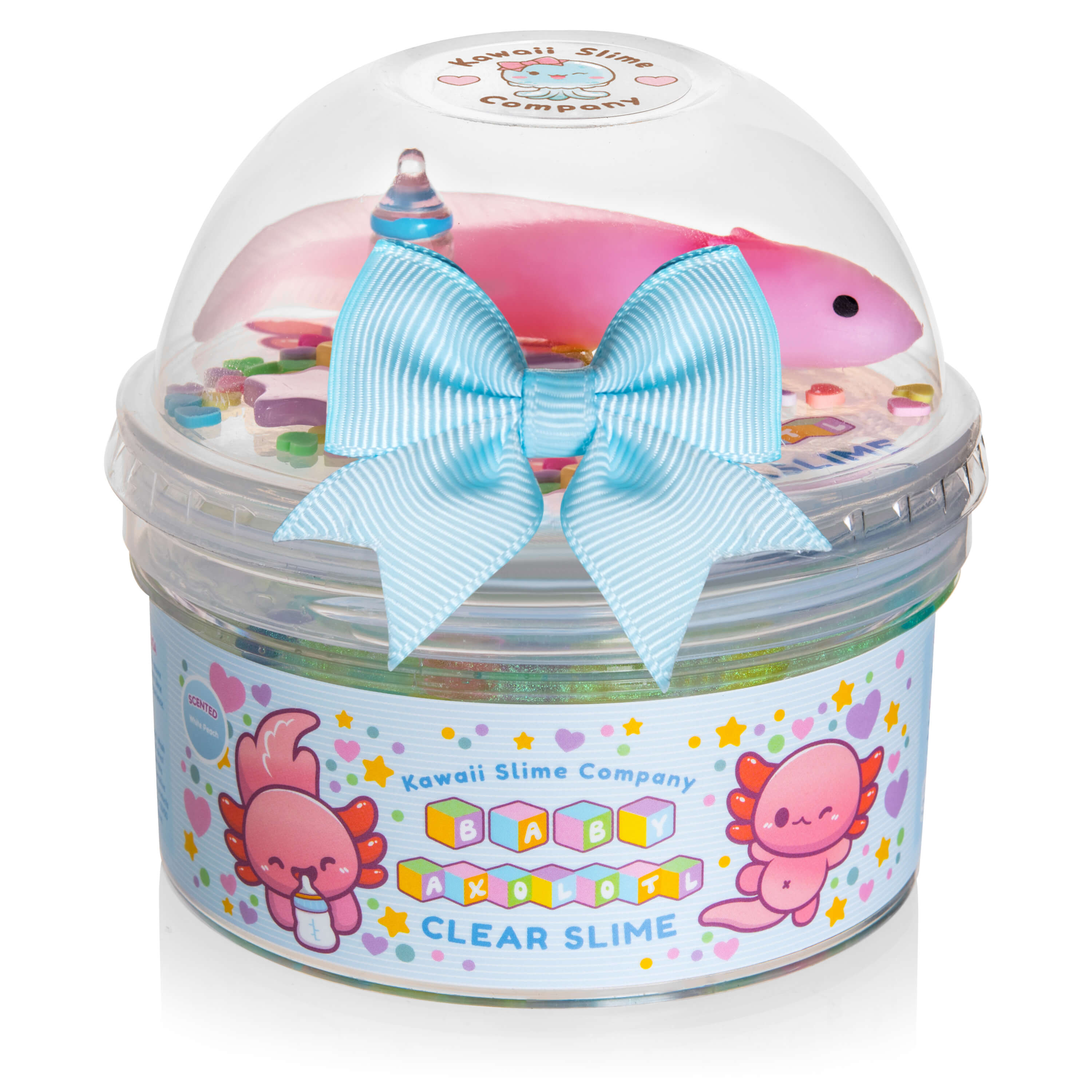 Baby Axolotl Clear Signature Dome™ Slime – KSC