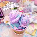 Cotton Candy Scented Ice Cream Pint Slime