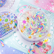 Candy Cane Crush Crunchy Signature Dome™ Slime