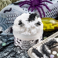 Creepy Crawly Cobwebs Cloud Signature Dome™ Slime