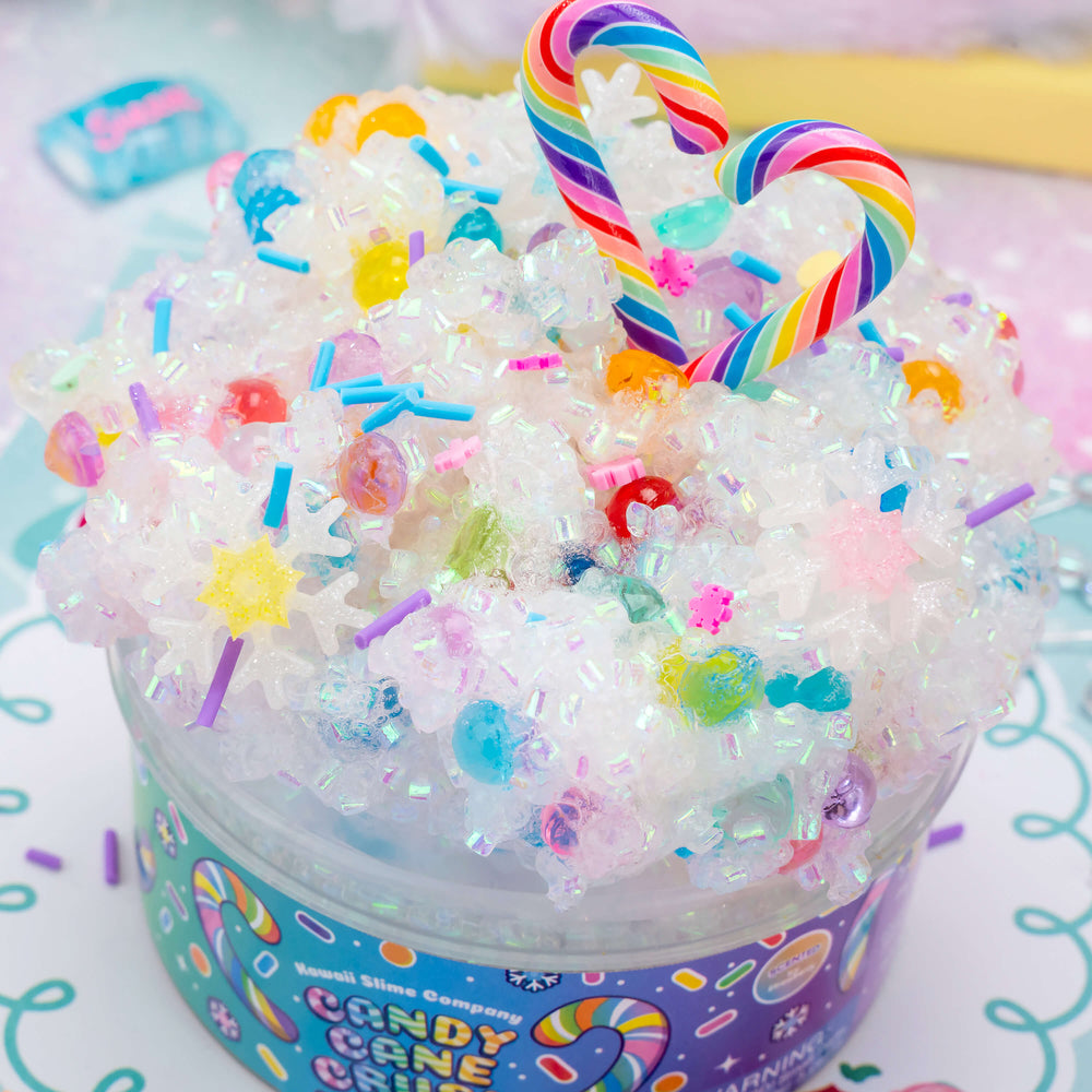 Candy Cane Crush Crunchy Signature Dome™ Slime