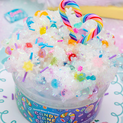 Candy Cane Crush Crunchy Signature Dome™ Slime