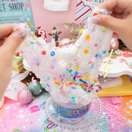 Candy Cane Crush Crunchy Signature Dome™ Slime