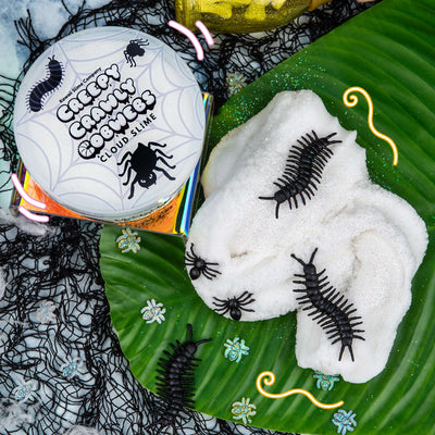 Creepy Crawly Cobwebs Cloud Signature Dome™ Slime
