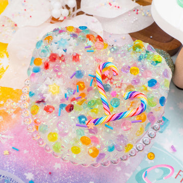 Candy Cane Crush Crunchy Signature Dome™ Slime