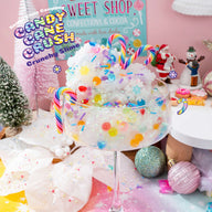 Candy Cane Crush Crunchy Signature Dome™ Slime