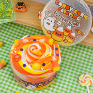 Candy Corn Frosting Butter Signature Dome™ Slime