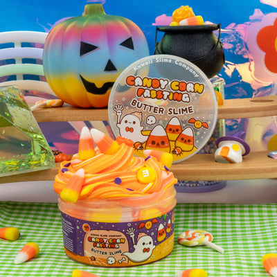 Candy Corn Frosting Butter Signature Dome™ Slime