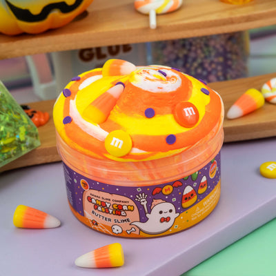 Candy Corn Frosting Butter Signature Dome™ Slime