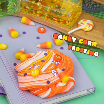 Candy Corn Frosting Butter Signature Dome™ Slime