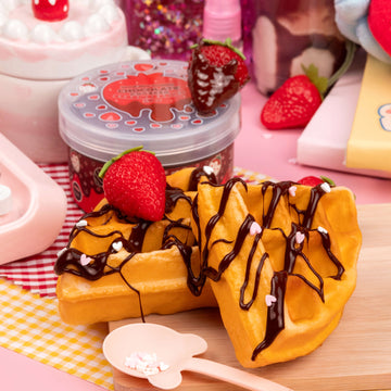 Chocolate Covered Strawberries Glossy Signature Dome™ Slime