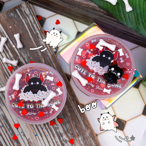 Cute To The Bone Glitter Signature Dome™ Slime