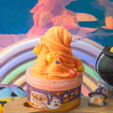 SALE! Candy Corn Frosting Butter Signature Dome™ Slime