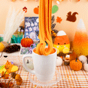 Pumpkin Spice Catpuccino Butter Signature Dome™ Slime