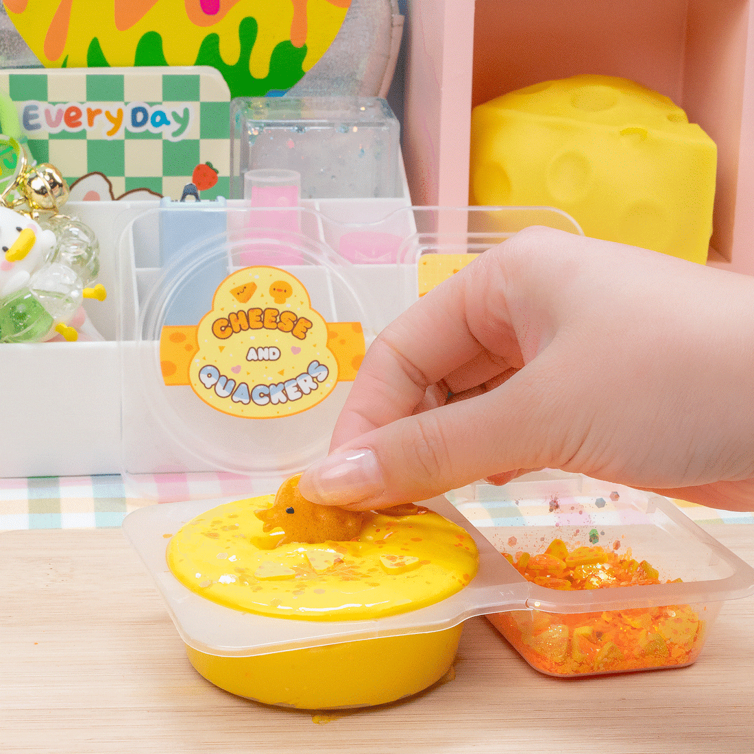 Cheese & Quackers Cheesy Butter Slime