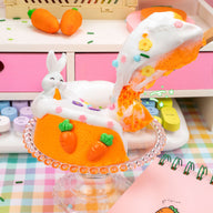Frosted Carrot Cupcake Cloud Creme Signature Dome™ Slime