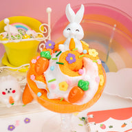 Frosted Carrot Cupcake Cloud Creme Signature Dome™ Slime