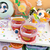 Frightening Fruit Punch Clear Signature Dome™ Slime