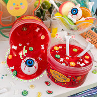 Frightening Fruit Punch Clear Signature Dome™ Slime
