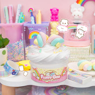 Fluffy Goo Classic Marshmallow Signature Dome™ Slime