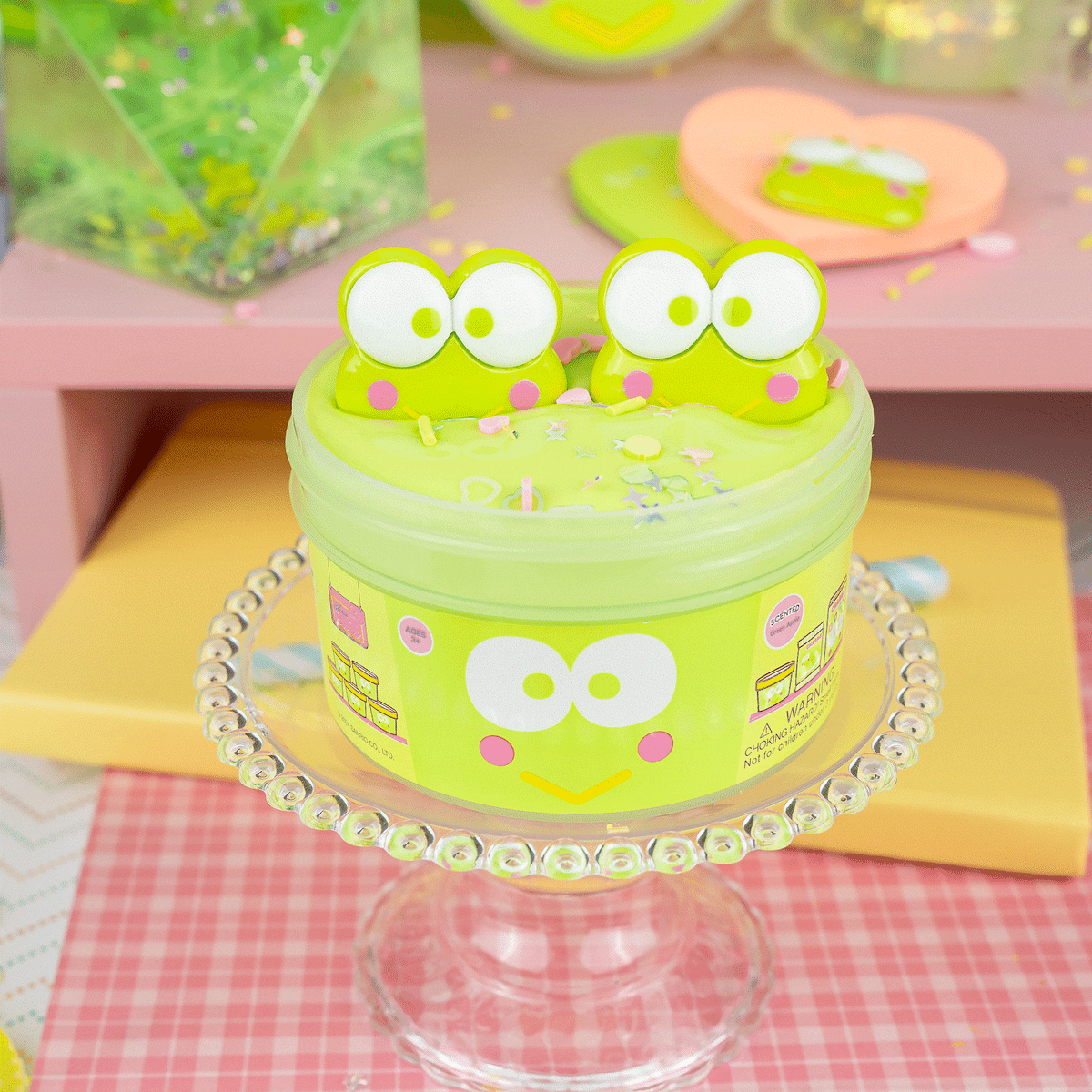 Sanrio® Keroppi™ Glossy Signature Dome™ Slime – KSC