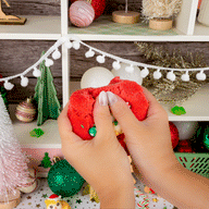Meowy Christmas Cloud Signature Dome™ Slime