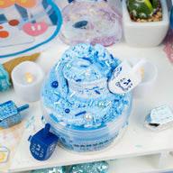 Hanukkah Ice Cream Cloud Creme Signature Dome™ Slime