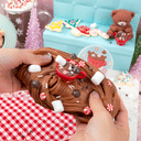 Hot Cocoa Kisses Butter Signature Dome™ Slime